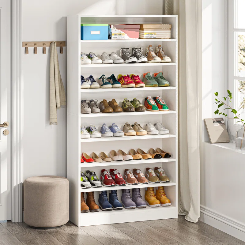 7-Tier Shoe Organizer Cabinet