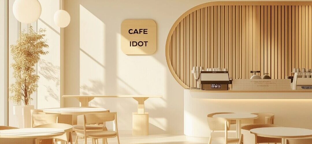 Spa & cafe interior